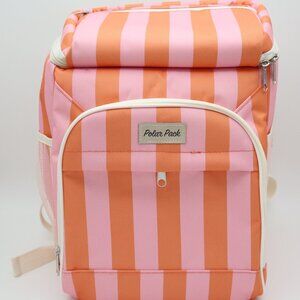 Polar Pack Cooler Backpack in Pink and Coral Great for Hiking and Day Trips